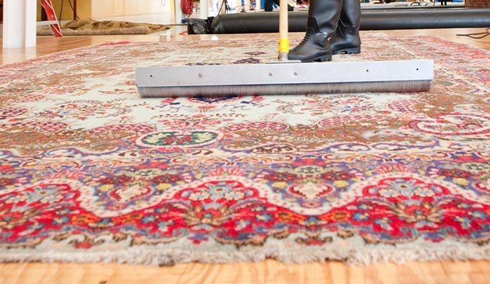 professionally area rug cleaning