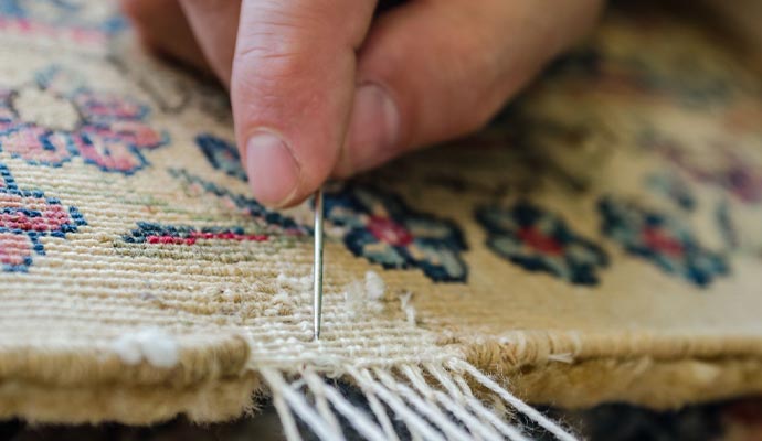 Expert rug repairing service