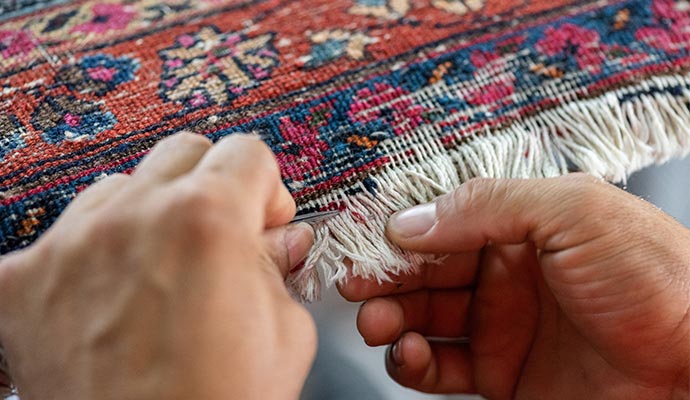 Fringe repairing