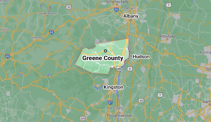 Greene County Map