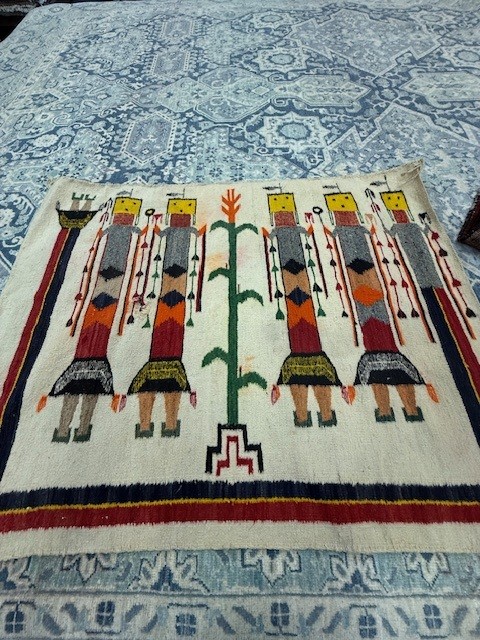 Navajo Kilim Cleaning and Color Restoration