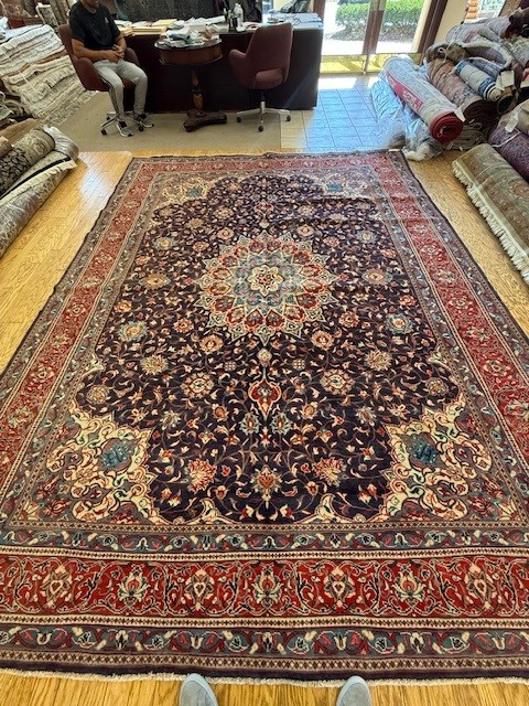 9'x12' rug post restoration work