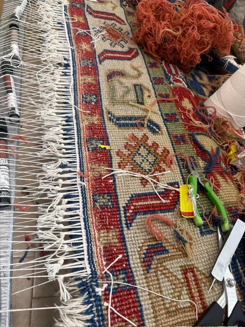 Cleaning and Repair Turkish Rug in Nyack