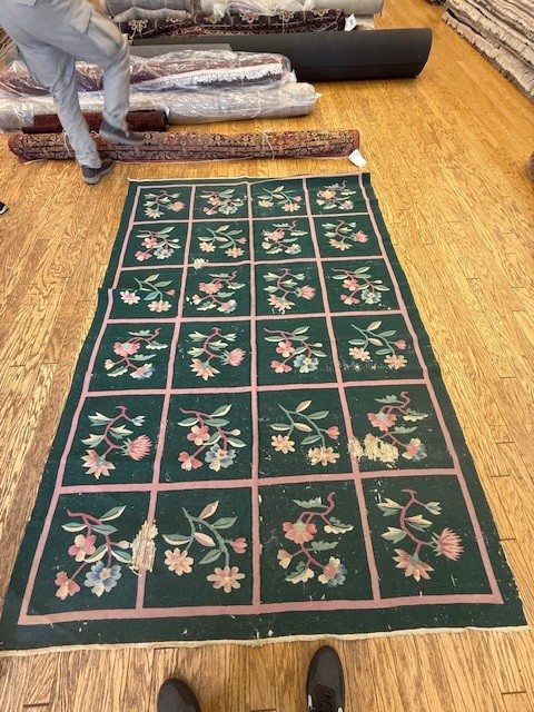 6'x'9 living room rug pre-restoration