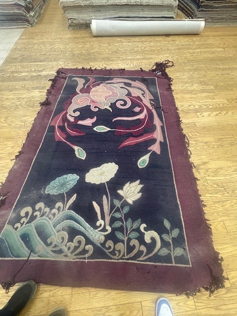Cambridge Art Deco Rug Cleaning Customer