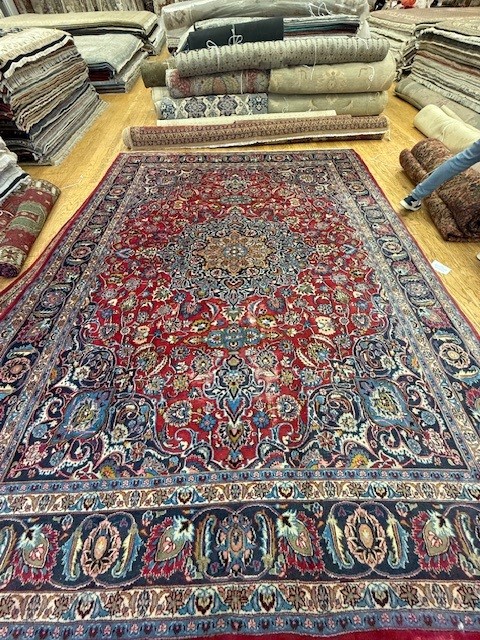 Antique Rug Cleaning and Repair Customer in Crawford