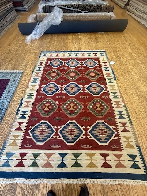 Turkish Kilim Rug Cleaning Customer in Ticonderoga
