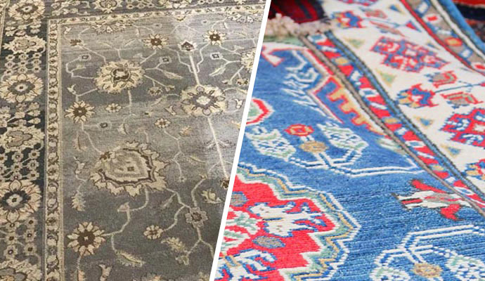 cleaned oriental & persian rug