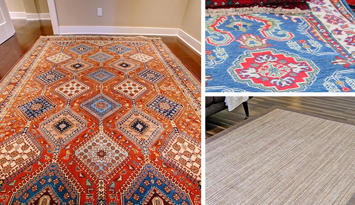 different types rug cleaning