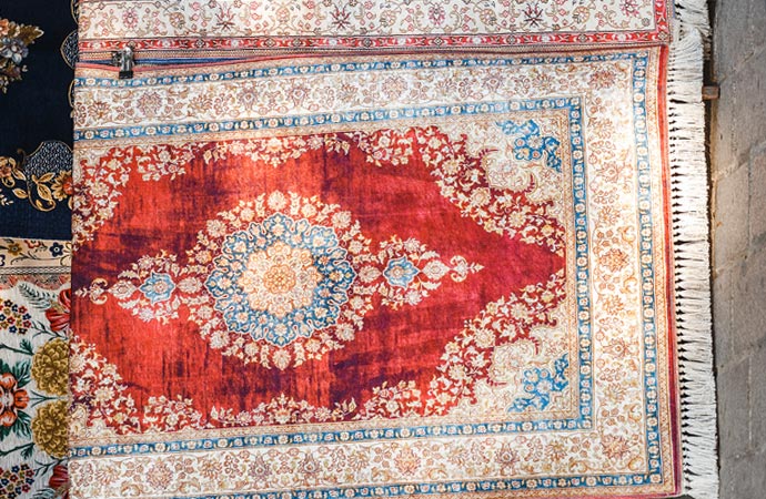 oriental silk rug