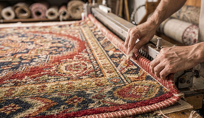 Rug Serging Repair in Albany, Dormansville & Glenmont, NY
