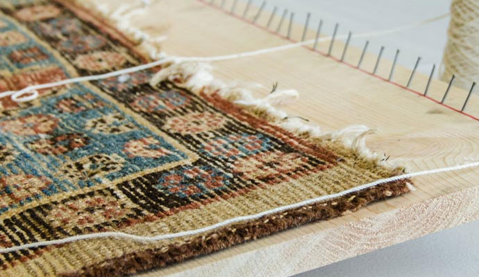 Professional rug repairing service