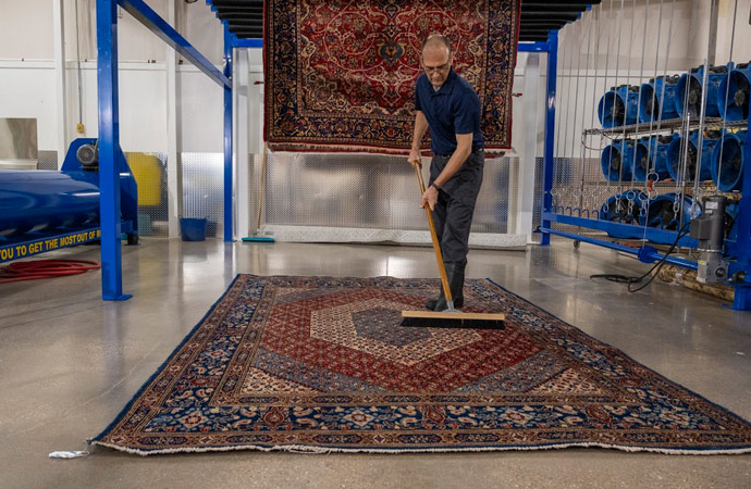 Rug Cleaning Process by Jafri Oriental Rugs in Albany, NY
