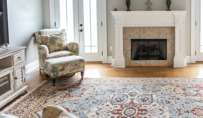 Faded rug protection