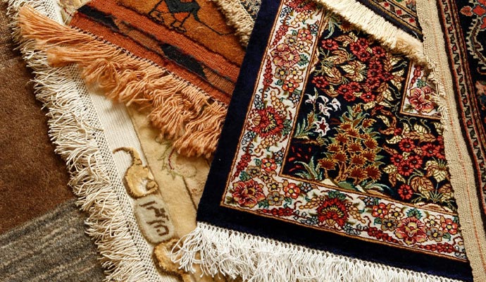Silk rugs