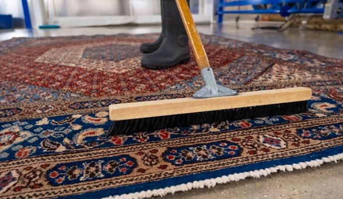 Oriental Rug Cleaning Process