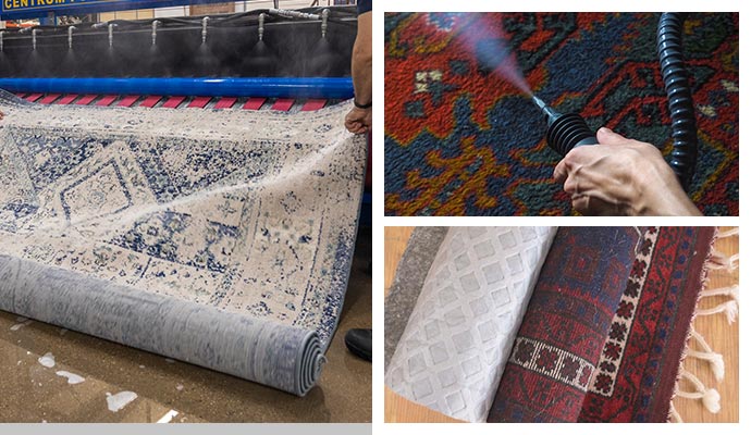 Various types of rug cleaning methods